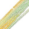 Transparent Gradient Color Glass Beads Strands X1-GLAA-H021-01B-15-2