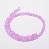 Natural & Dyed Malaysia Jade Bead Strands X-G-A146-6mm-A17-2