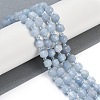 Dyed Natural White Jade Beads Strands G-O201B-110F-1