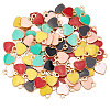 100Pcs Alloy Enamel Charms ENAM-SP0001-06-6