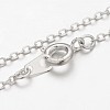 Platinum Plated Vintage Chakra Jewelry Brass Gemstone Cross Pendant Necklaces NJEW-JN01155-02-4