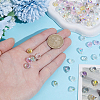 80Pcs Teardrop Electroplated Transparent Glass Charms GLAA-PA0001-68-3