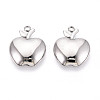 304 Stainless Steel Pendants STAS-T065-74P-1