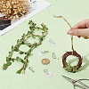 8Pcs Rattan & Jute Cord Hanging Display Deocration for Graden HJEW-OC00396-3