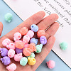 Opaque Acrylic Beads TACR-S154-43D-5
