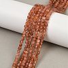 Natural Sunstone Beads Strands G-L537-016B-2