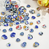 500G 4 Colors Mosaic Tiles Porcelain Cabochons DIY-SP0007-87-5