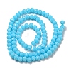 Opaque Glass Beads Stands EGLA-A035-P4mm-D08-4