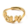 304 Stainless Steel Finger Rings AJEW-Z009-01C-G-2