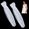 Polyester Detachable Mesh Puff Sleeves AJEW-WH0485-43A-6
