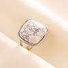 Adjustable 304 Stainless Steel Cuff Open Rings for Women TI2692-4-1