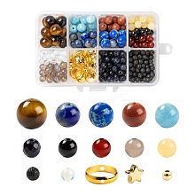 DIY Solar System Theme Planet Jewelry Kits G-LS0002-21