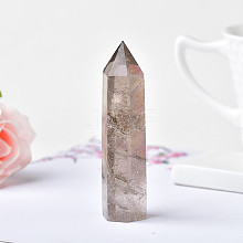 Point Tower Natural Smoky Quartz Home Display Decoration PW23030679093