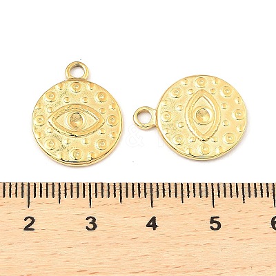 304 Stainless Steel Pendants Rhinestone Settings STAS-A089-12G-1