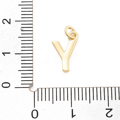 Rack Plating Brass Pendants KK-C065-05Y-G-1