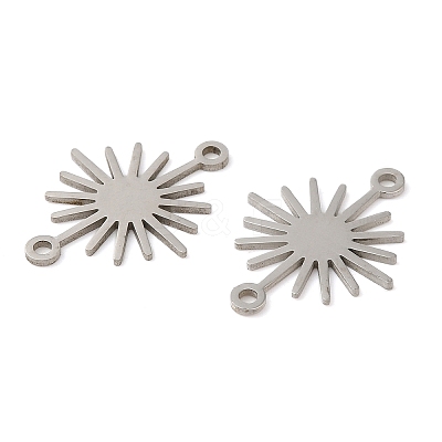Non-Tarnish 201 Stainless Steel Connector Charms X-STAS-A084-02P-1