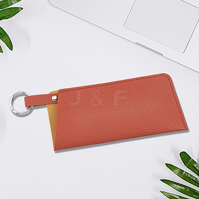 1Pc PU Leather Eyeglass Cases AJEW-CN0004-98B-03-1