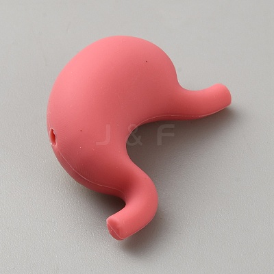 Viscera Food Grade Eco-Friendly Silicone Focal Beads SIL-CJC0007-16C-1