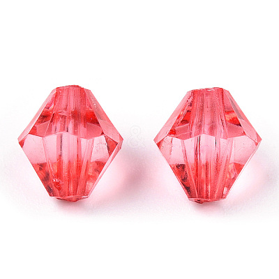 Transparent Acrylic Beads TACR-S146-8mm-28-1