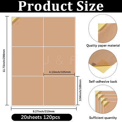 Self-Adhesive Stickers DIY-WH20053-28A-01-1