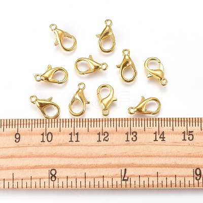 Zinc Alloy Lobster Claw Clasps X-E102-M-1