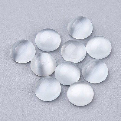 Cat Eye Cabochons GLAA-P039-A06-10mm-1
