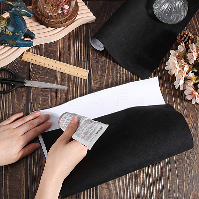 2 Sheets Faux Suede Book Covers DIY-CP0010-60-1