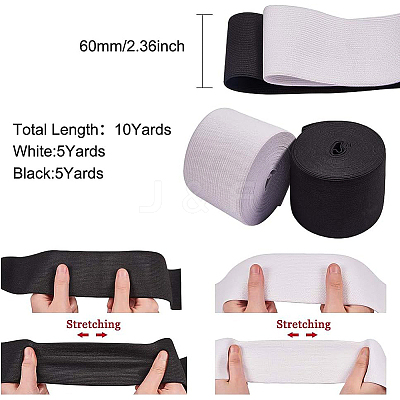 Flat Elastic Rubber Cord/Band EC-BC0001-07A-1