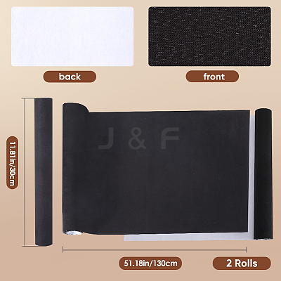 2 Sheets Faux Suede Book Covers DIY-CP0010-60-1
