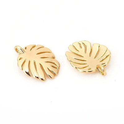 Brass Pendants X-KK-I672-37G-1
