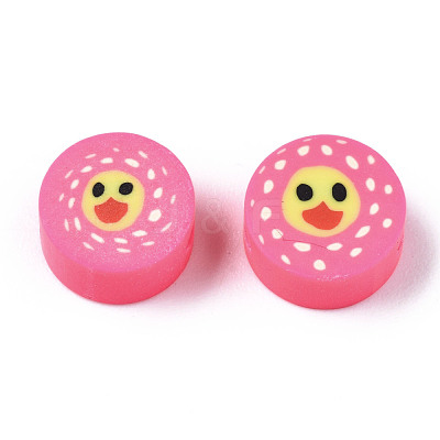 Handmade Polymer Clay Beads CLAY-N008-035G-1