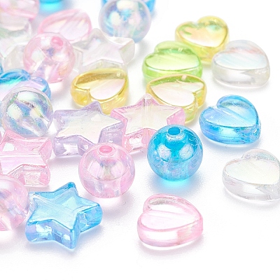 630Pcs 15 Style Eco-Friendly Transparent Acrylic Beads TACR-YW0001-35-1
