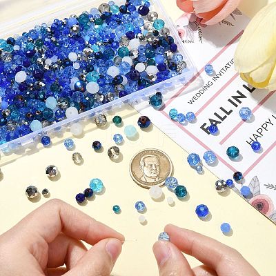 1000Pcs Glass Beads GLAA-CJC0001-24B-1
