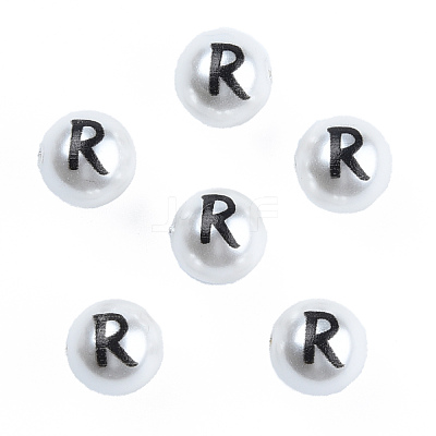 ABS Plastic Imitation Pearl Beads KY-N015-148R-1