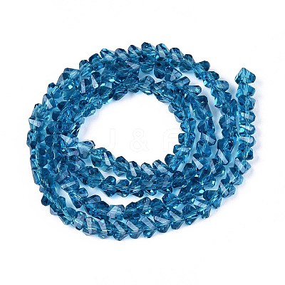 Transparent Glass Beads Strands X-GLAA-N018-4mm-28-1