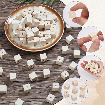 Wood Beads WOOD-SP0001-94A-1