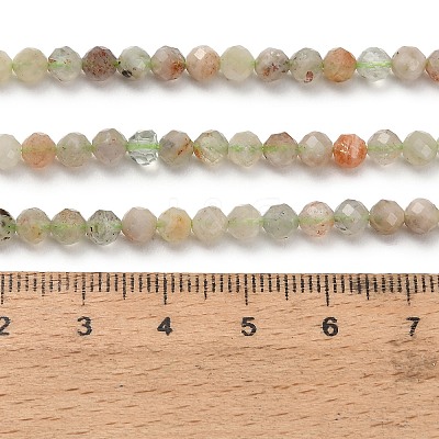 Natural Arusha Sunstone Beads Strands G-F838-A02-4mm-1