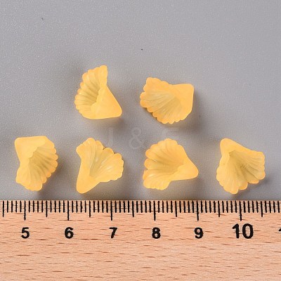Frosted Acrylic Bead Caps MACR-S371-10A-719-1