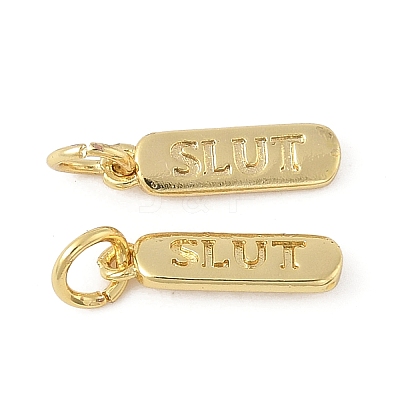 Brass Pendants X-KK-L245-01G-04-1