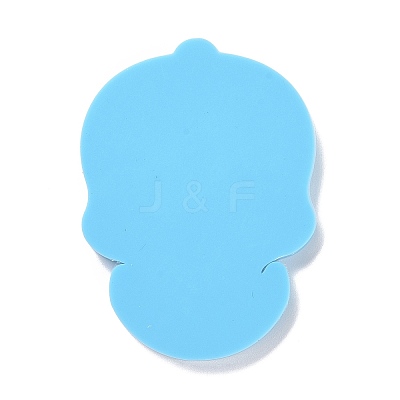 DIY Skull with Heart Pendant Silicone Statue Molds DIY-D060-44-1