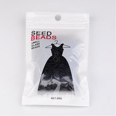 Glass Bugle Beads X-TSDB6MM49-1