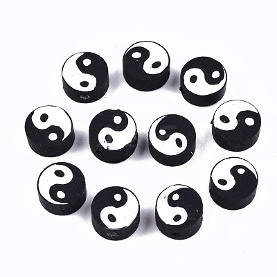 Handmade Polymer Clay Beads CLAY-T016-65A-1