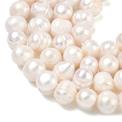 Natural Cultured Freshwater Pearl Beads Strands PEAR-L034-12G-1