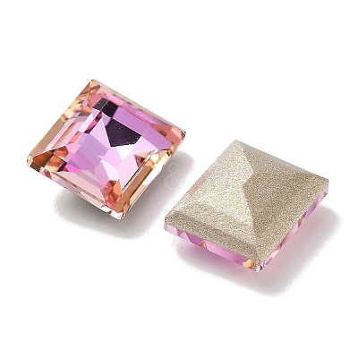 Glass Rhinestone Cabochons RGLA-G020-01C-D123-1