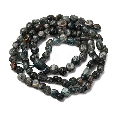 Natural Green Quartz Beads Strands G-I389-A12-1