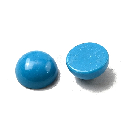 Synthetic Turquoise Cabochons G-C070-02D-1