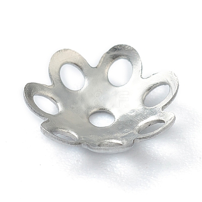 Non-Tarnish 304 Stainless Steel Bead Caps STAS-H149-29P-1