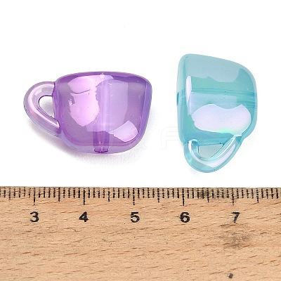 Plating Transparent Acrylic Beads AC-CBA49BC-06-1