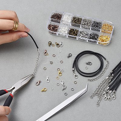DIY Necklaces Kit DIY-YW0001-49-1