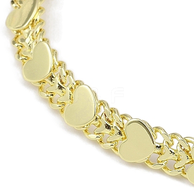 Rack Plating Brass Bracelets for Women BJEW-K244-04G-1
